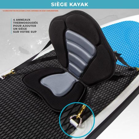 Pack Stand Up Paddle Gonflable 10'6'' 30'' 6'' - Bleu Pack Stand Up Paddle Gonflable 10'6'' 30'' 6'' - Bleu